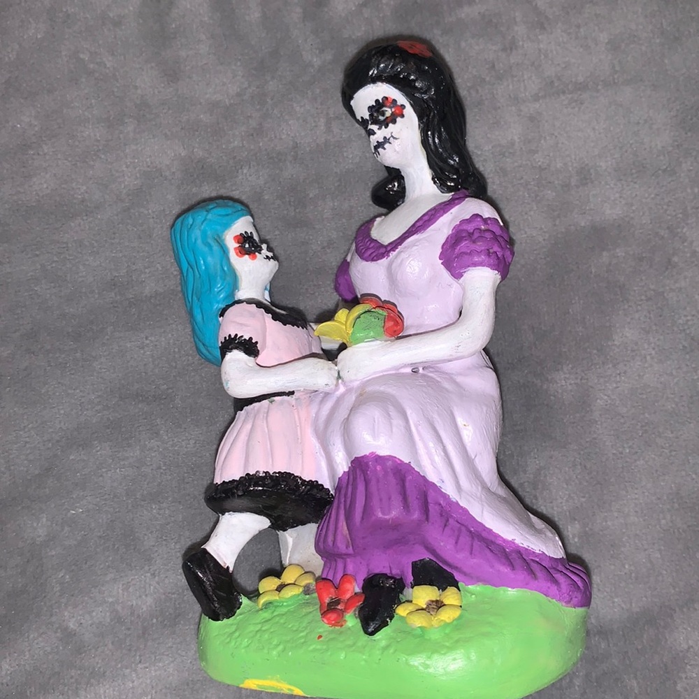 Day of the dead hand painted